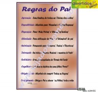 Diploma "Regras do Pai"