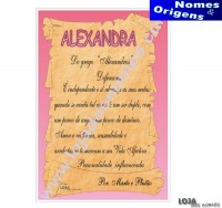 Dilpoma Nome "Alexandra"