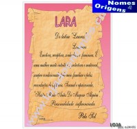 Dilpoma Nome "Lara"