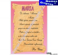 Dilpoma Nome "Maria"