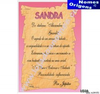 Dilpoma Nome "Sandra"