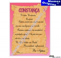 Diploma Nome "Constança"