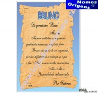 Dilpoma Nome "Bruno"