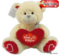 Urso Peluche C/Coração 62cm 2019JTM09A