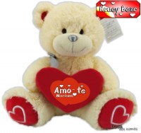 Urso Peluche C/Coração 62cm 2019JTM09B