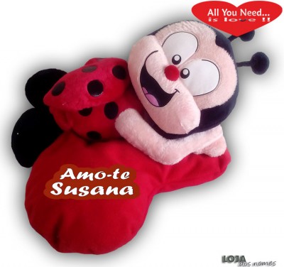 Joaninha Coração 36cm 27002018715A