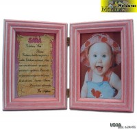 Moldura Dupla "Rosa Liso"