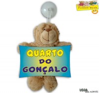 Urso em Peluche C/Placa 26cm 70020130SAAMQ