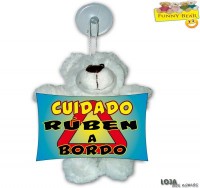 Urso em Peluche C/Placa 26cm 70020130SABRB