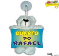 Urso em Peluche C/Placa 26cm 70020130SABRQ