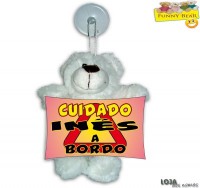 Urso em Peluche C/Placa 26cm 70020130SBBRB