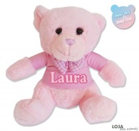 Urso Peluche Baby Girl 25cm 700SN0514B