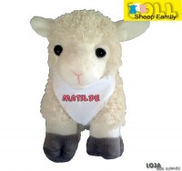 Ovelha em Peluche 25 cm 700SR3786BB