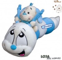 Largarta em Peluche de 34 Cm